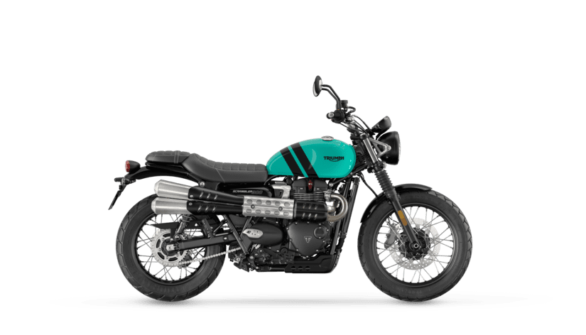 MY25 Scrambler 900 in Kingfisher Blue CGI